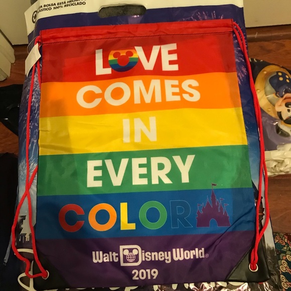 Disney gay pride lgbt (qia) rainbow ear bag set - Picture 3 of 8